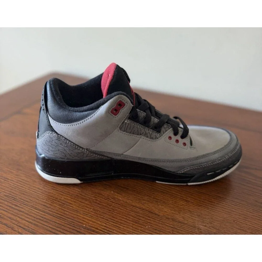 Size 10 - Air Jordan 3 Retro Stealth Sneakers Men's 136064-003 Shoes 2011